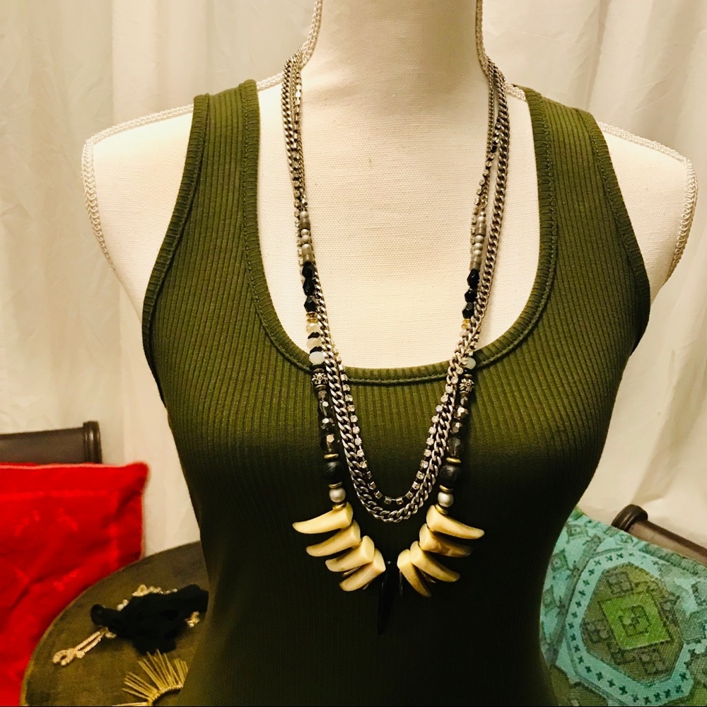 Tribal necklace from express